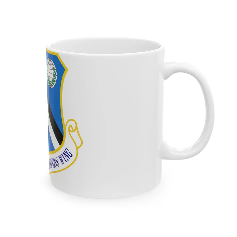 93d Air Ground Operations Wing Emblem (U.S. Air Force) White Coffee Mug-Go Mug Yourself