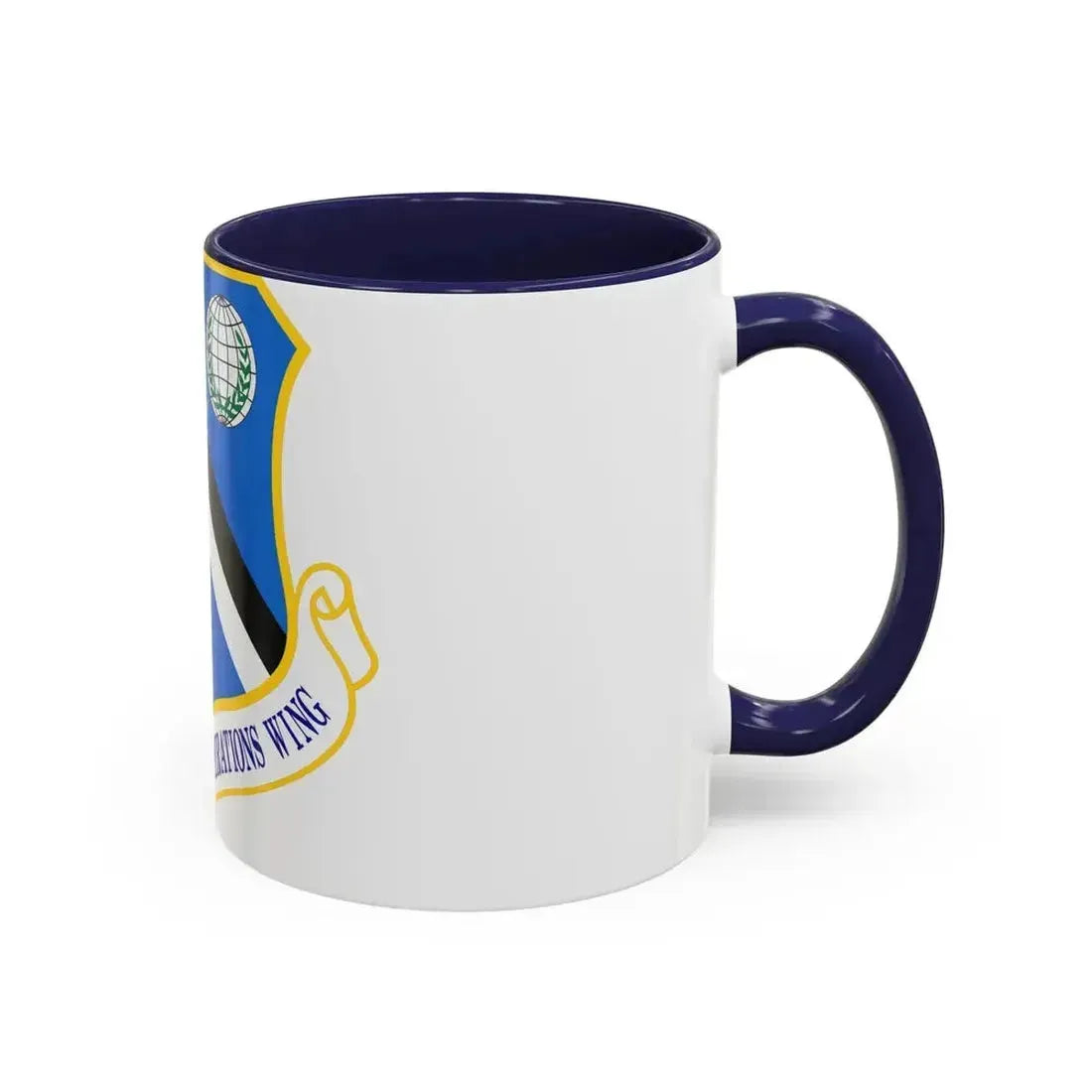 93d Air Ground Operations Wing Emblem (U.S. Air Force) Accent Coffee Mug - Go Mug Yourself