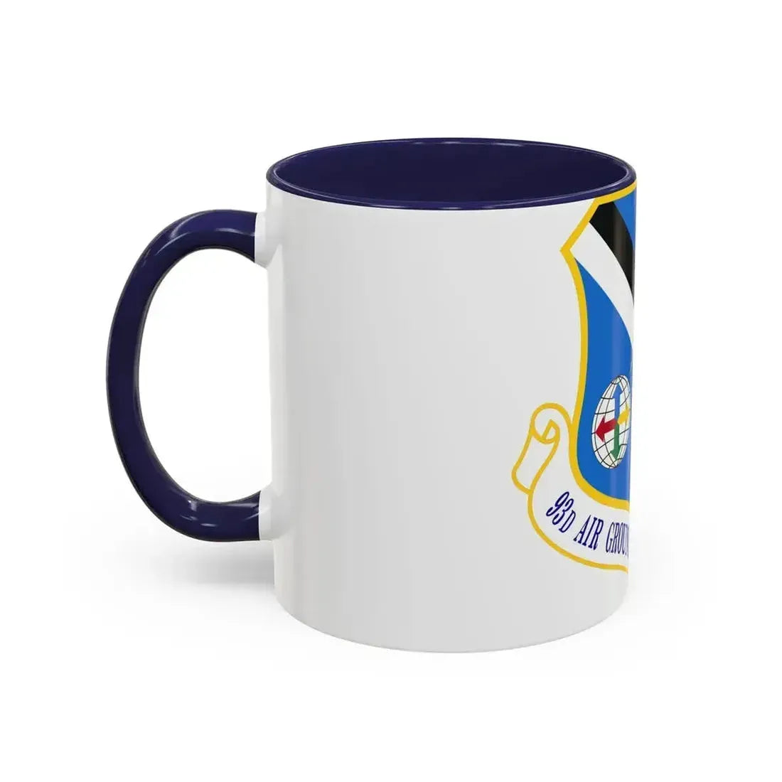 93d Air Ground Operations Wing Emblem (U.S. Air Force) Accent Coffee Mug - Go Mug Yourself