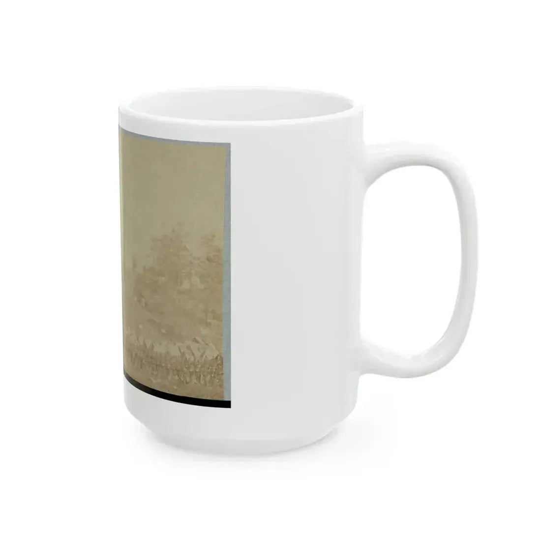 93d New York Infantry, Antietam, Md, Sept., 1862 (U.S. Civil War) White Coffee Mug - Go Mug Yourself