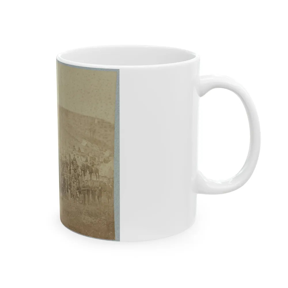 93d New York Infantry, Antietam, Md, Sept., 1862 (I.E. Oct. 4, 1862) (U.S. Civil War) White Coffee Mug-Go Mug Yourself