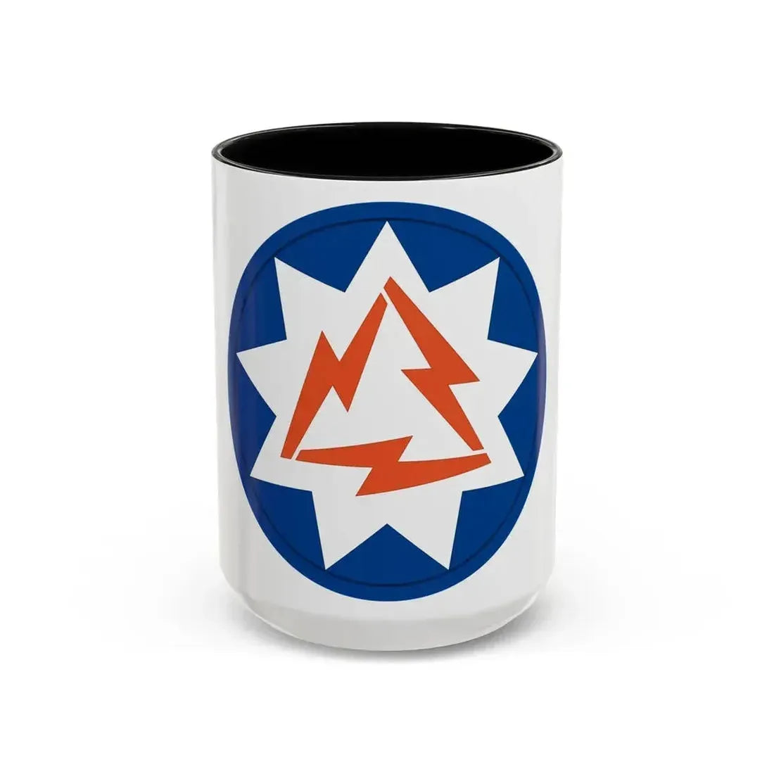 93rd Signal Brigade 2 (U.S. Army) Accent Coffee Mug 15oz Black - Go Mug Yourself