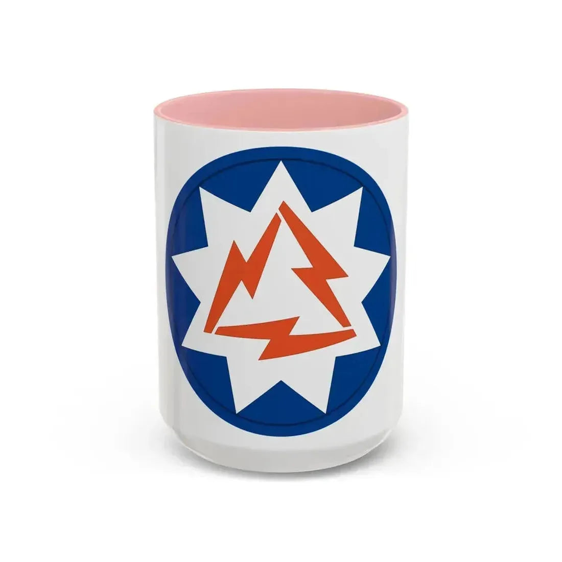 93rd Signal Brigade 2 (U.S. Army) Accent Coffee Mug 15oz Pink - Go Mug Yourself