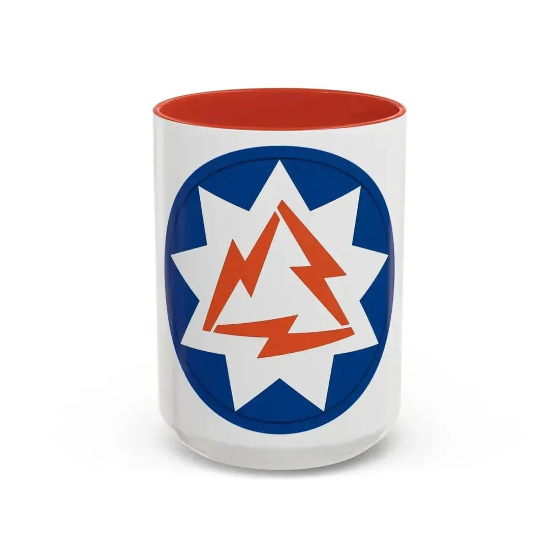 93rd Signal Brigade 2 (U.S. Army) Accent Coffee Mug 15oz Red - Go Mug Yourself