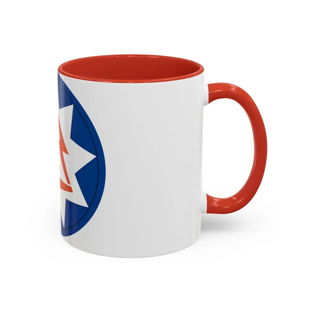 93rd Signal Brigade 2 (U.S. Army) Accent Coffee Mug - Go Mug Yourself