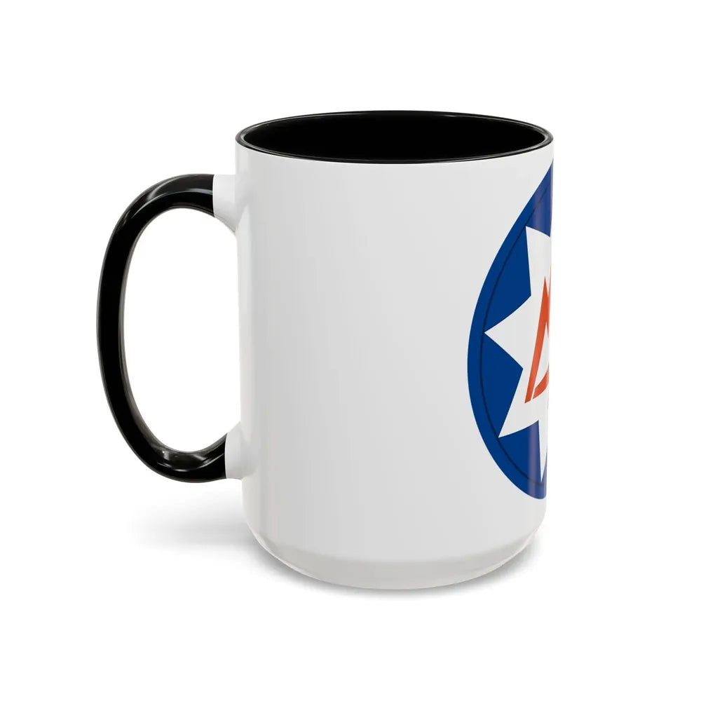 93rd Signal Brigade 2 (U.S. Army) Accent Coffee Mug - Go Mug Yourself