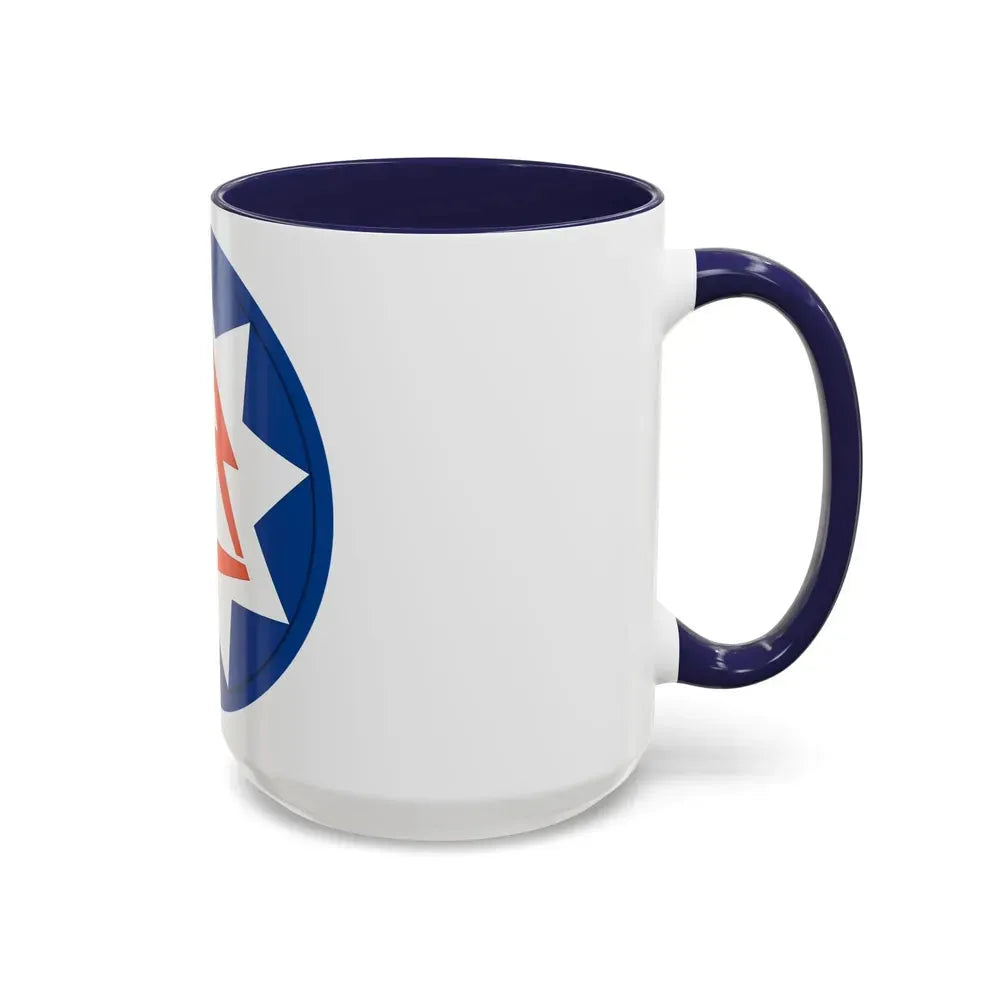 93rd Signal Brigade 2 (U.S. Army) Accent Coffee Mug - Go Mug Yourself