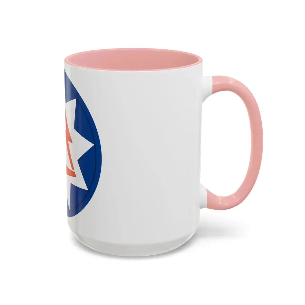 93rd Signal Brigade 2 (U.S. Army) Accent Coffee Mug - Go Mug Yourself
