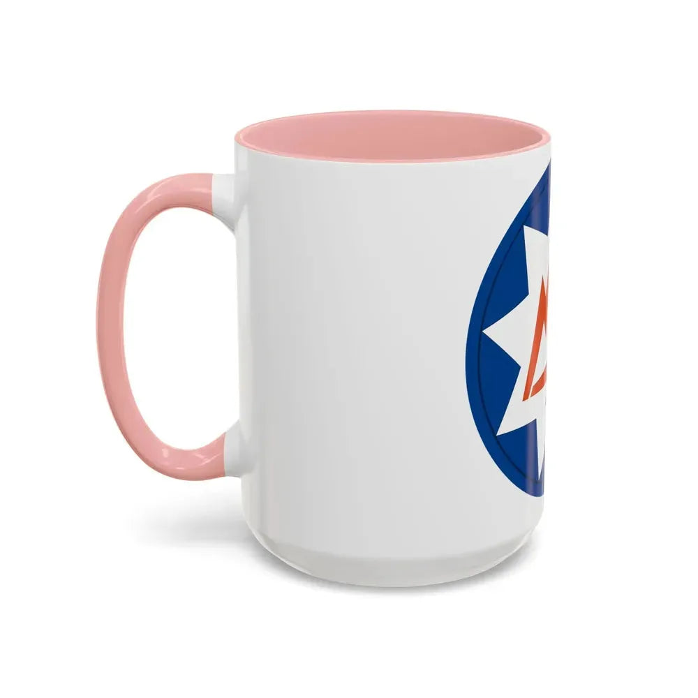 93rd Signal Brigade 2 (U.S. Army) Accent Coffee Mug - Go Mug Yourself