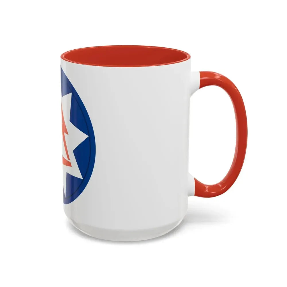 93rd Signal Brigade 2 (U.S. Army) Accent Coffee Mug - Go Mug Yourself