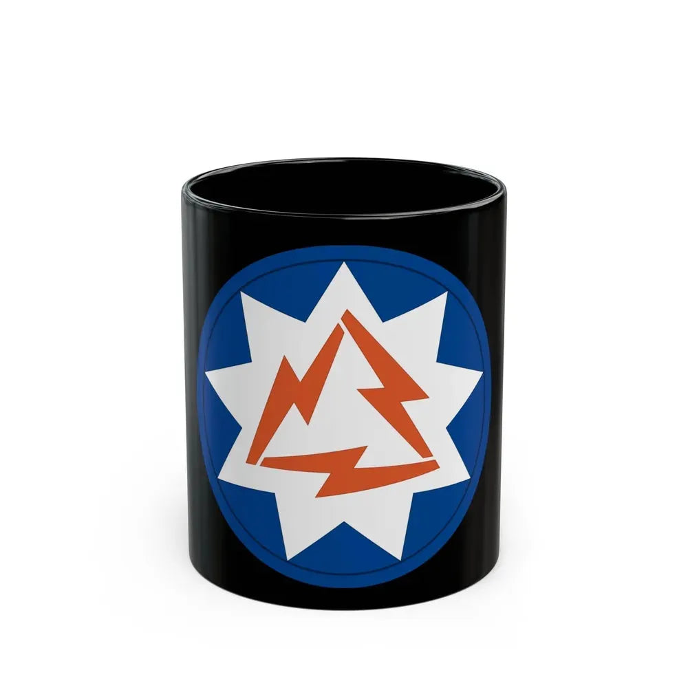 93rd Signal Brigade 2 (U.S. Army) Black Coffee Mug 11oz - Go Mug Yourself
