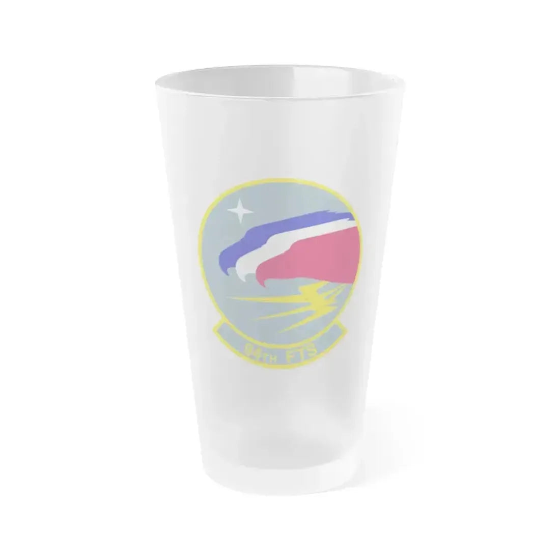 94 Flying Training Squadron AETC (U.S. Air Force) Frosted Pint Glass 16oz 16oz Frosted - Go Mug Yourself