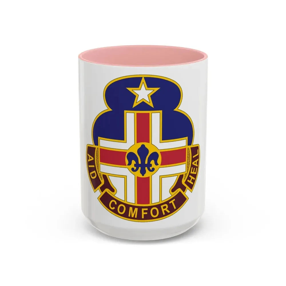 94 General Hospital (U.S. Army) Accent Coffee Mug 15oz Pink - Go Mug Yourself