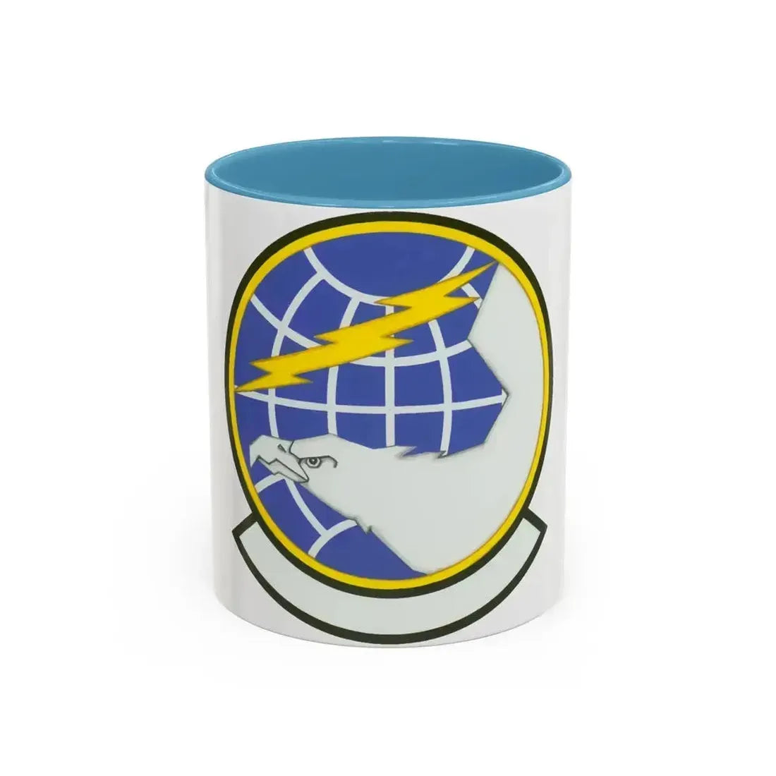 940 Civil Engineer Squadron AFRC (U.S. Air Force) Accent Coffee Mug 11oz Light Blue - Go Mug Yourself