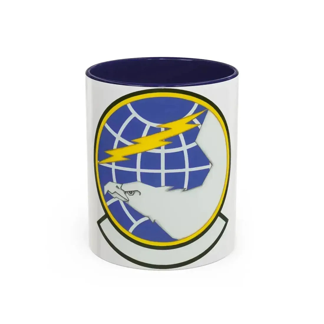940 Civil Engineer Squadron AFRC (U.S. Air Force) Accent Coffee Mug 11oz Navy - Go Mug Yourself