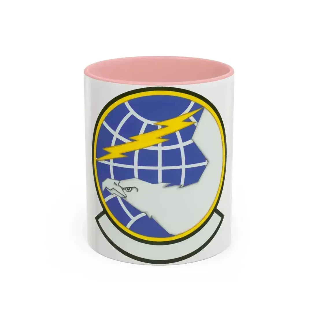 940 Civil Engineer Squadron AFRC (U.S. Air Force) Accent Coffee Mug 11oz Pink - Go Mug Yourself