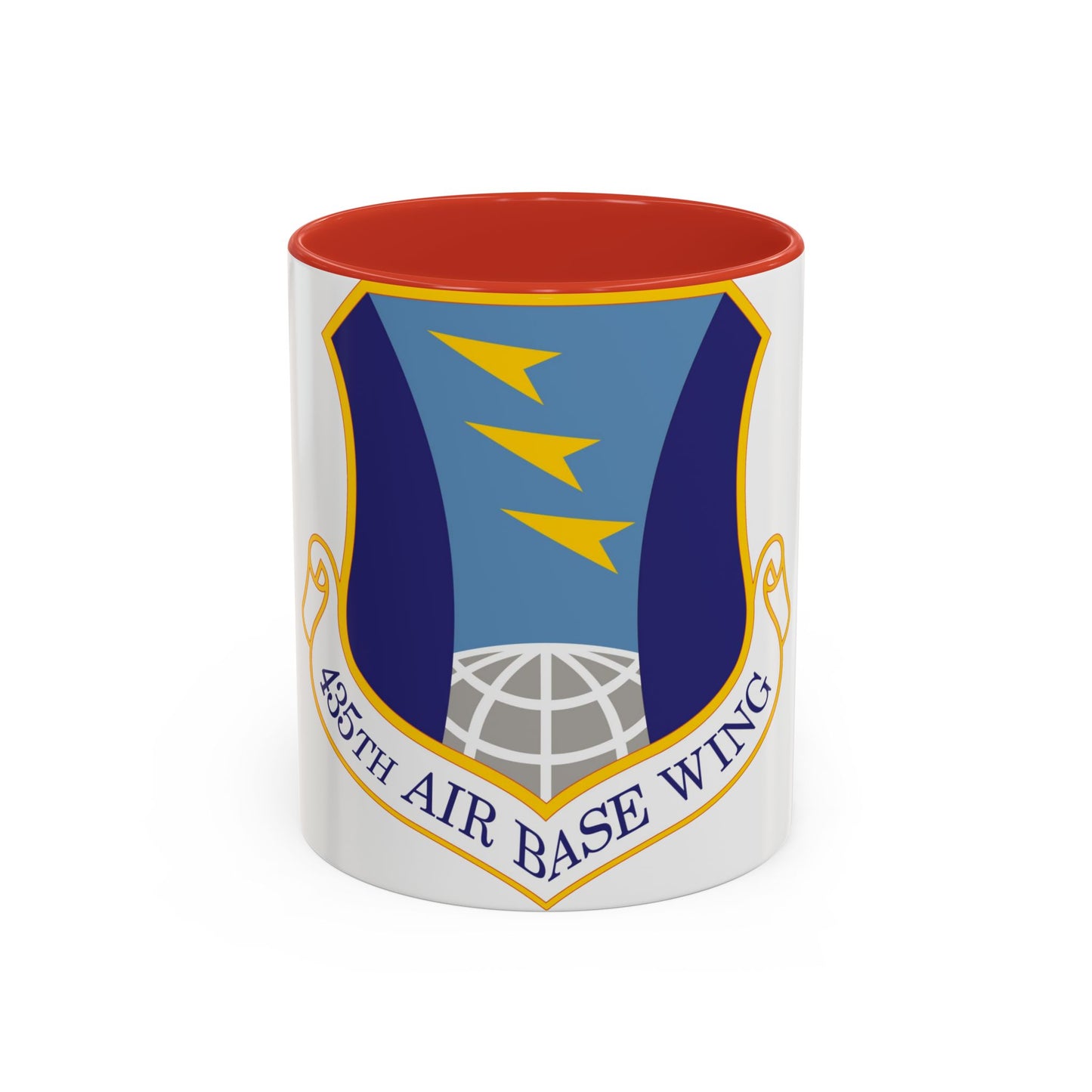435th Air Base Wing (U.S. Air Force) Accent Coffee Mug