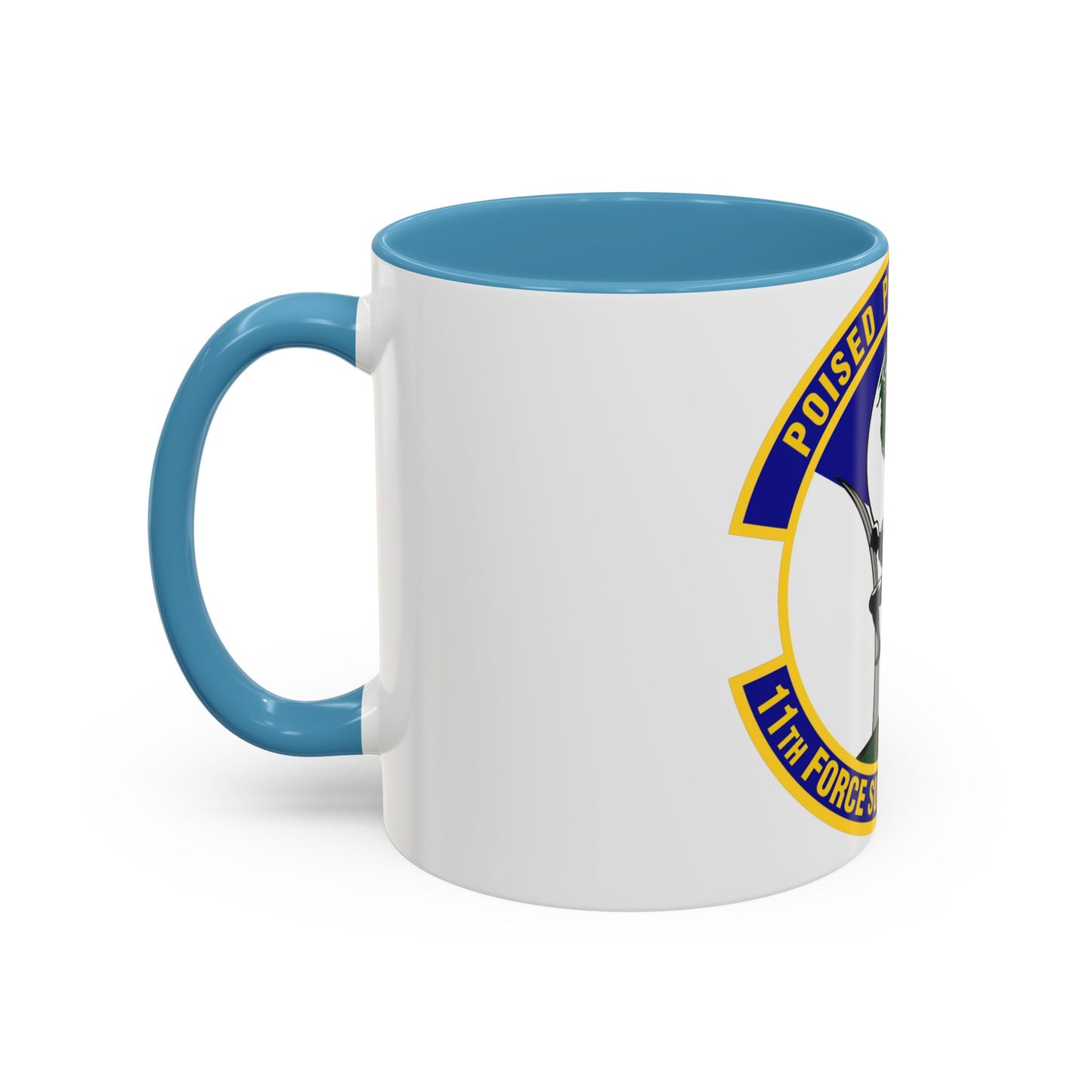 11 Force Support Squadron USAF (U.S. Air Force) Accent Coffee Mug