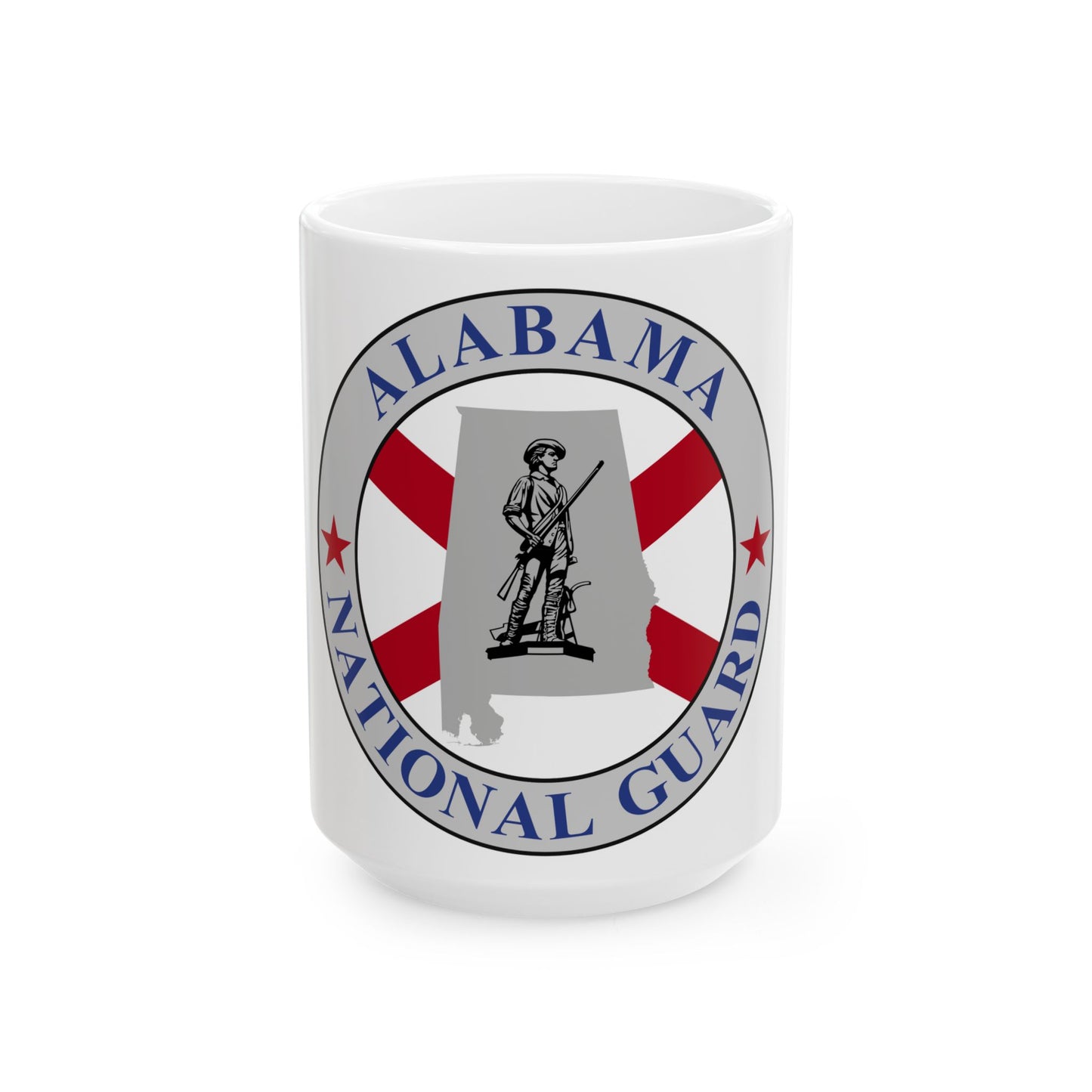 Alabama National Guard - White Coffee Mug