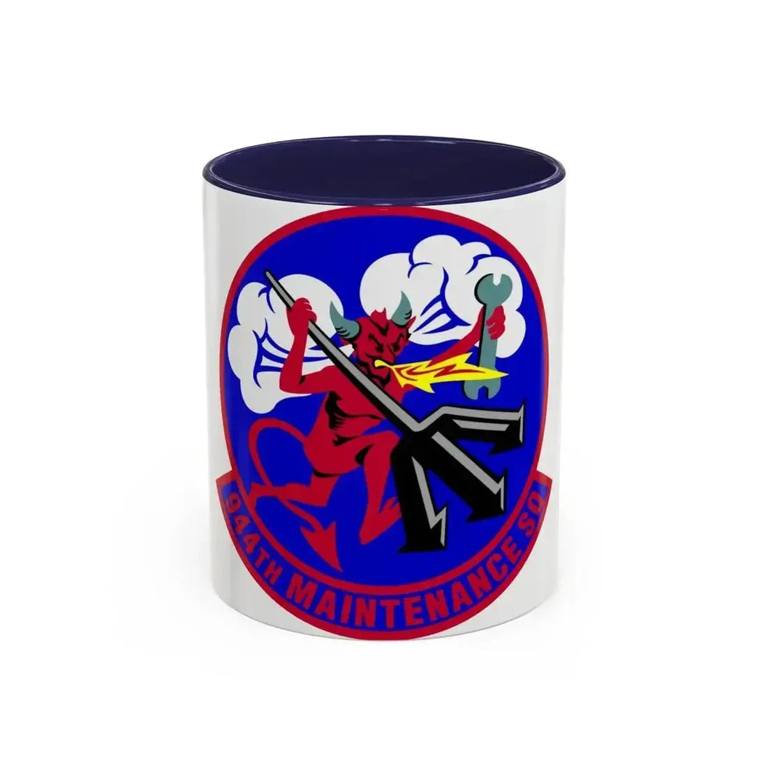 944 Maintenance Squadron AFRC (U.S. Air Force) Accent Coffee Mug 11oz Navy - Go Mug Yourself
