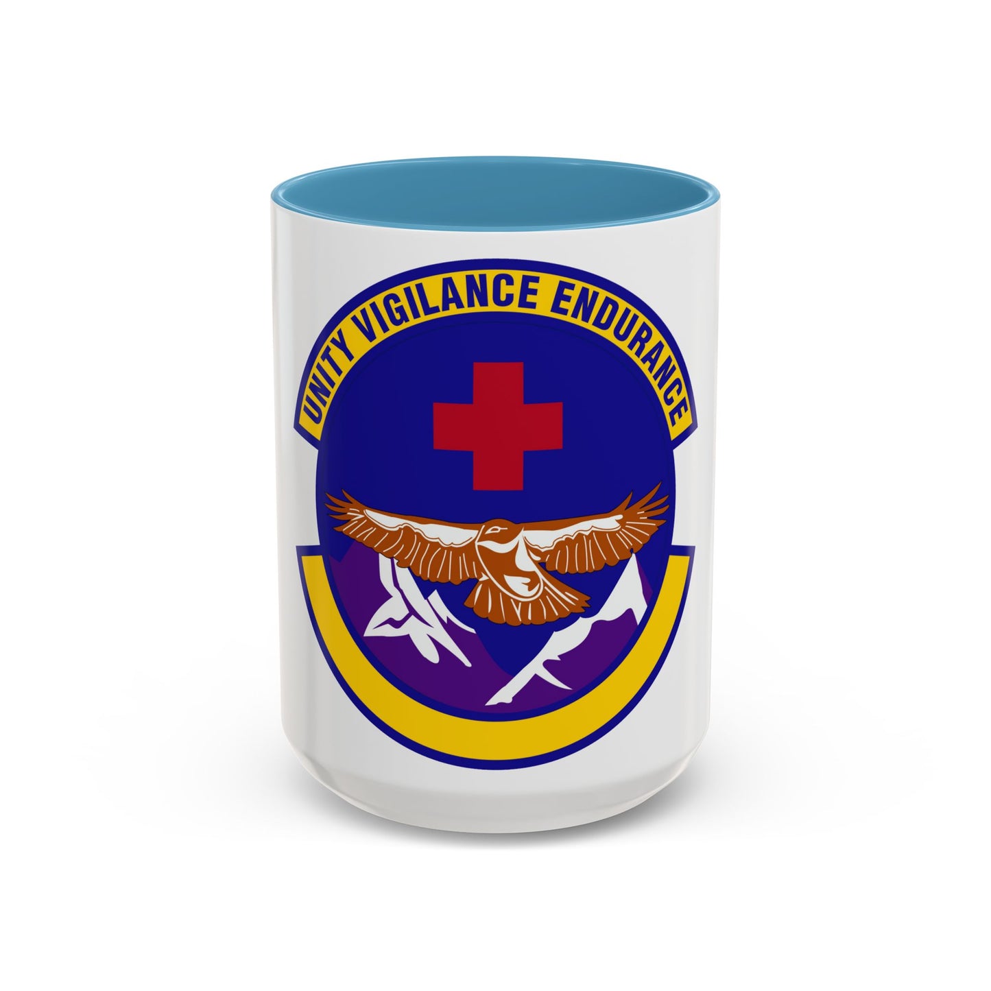 17 Operational Medical Readiness Squadron AETC (U.S. Air Force) Accent Coffee Mug