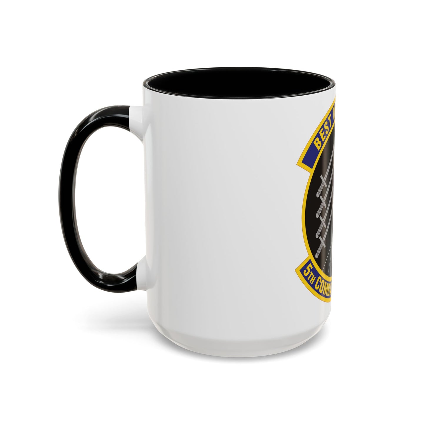 5 Combat Communications Support Squadron ACC (U.S. Air Force) Accent Coffee Mug