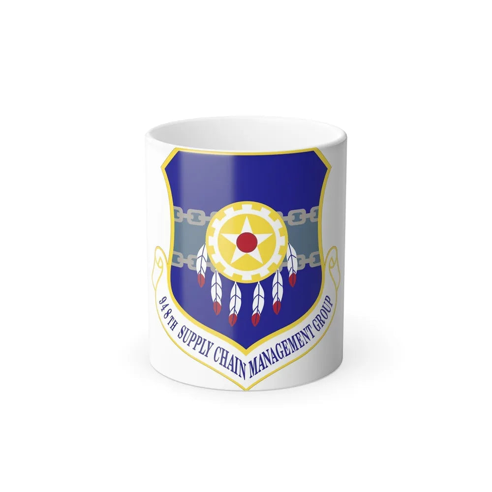 948 Supply Chain Management Group AFMC (U.S. Air Force) Color Changing Coffee Mug-11oz-Go Mug Yourself