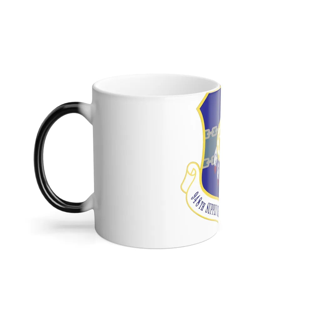 948 Supply Chain Management Group AFMC (U.S. Air Force) Color Changing Coffee Mug-Go Mug Yourself