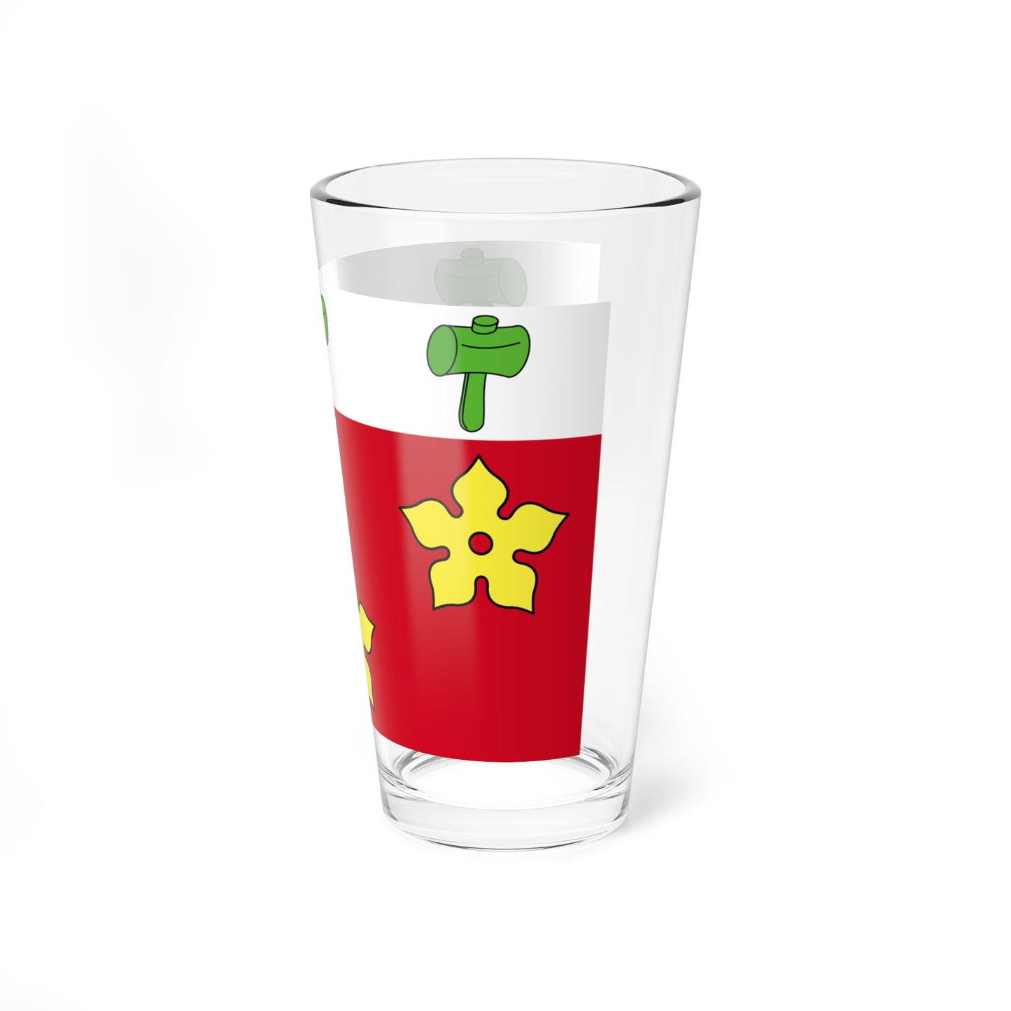 Flag of Alette (France) Pint Glass 16oz
