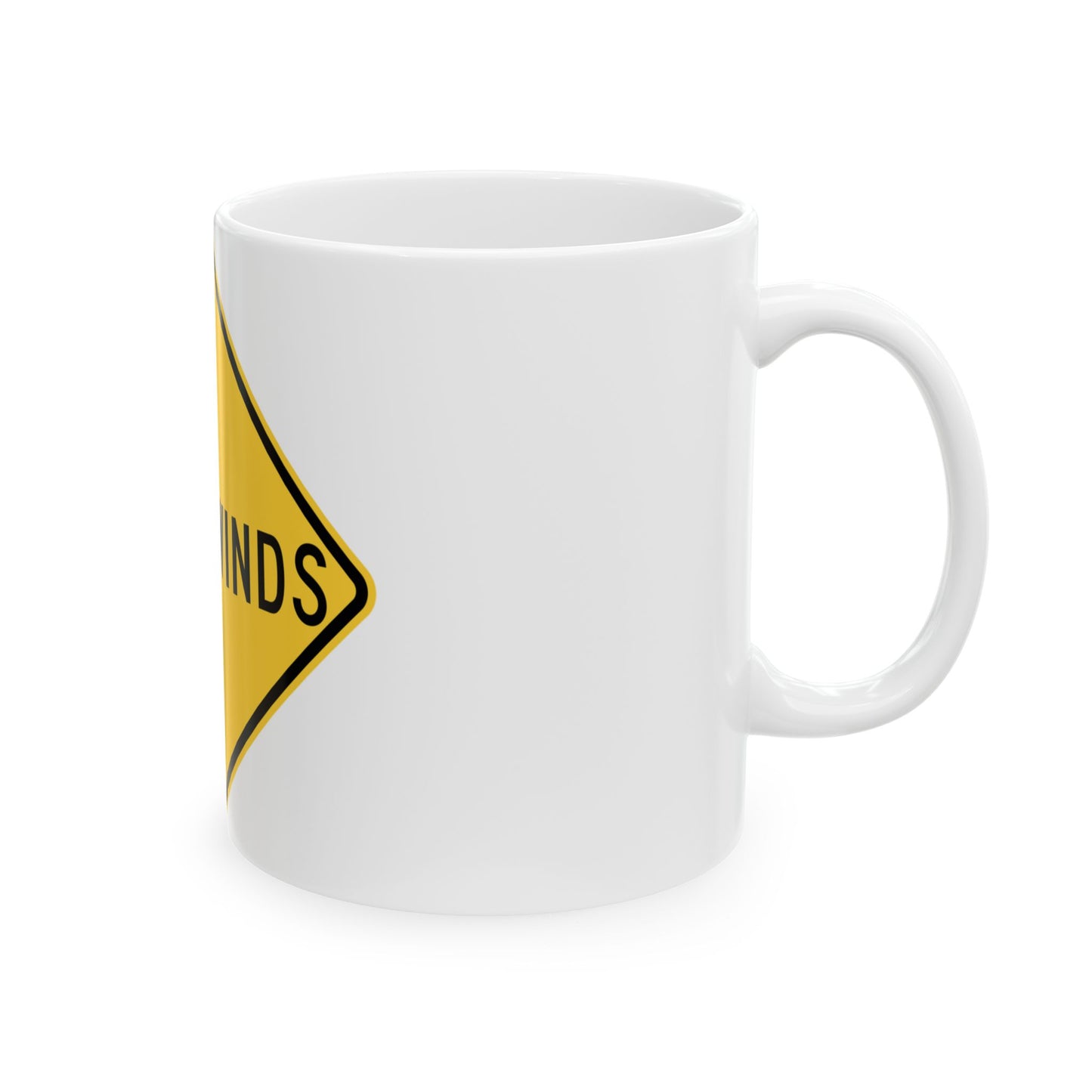 NYS NYW7-16 (New York) (Road Sign) White Coffee Mug
