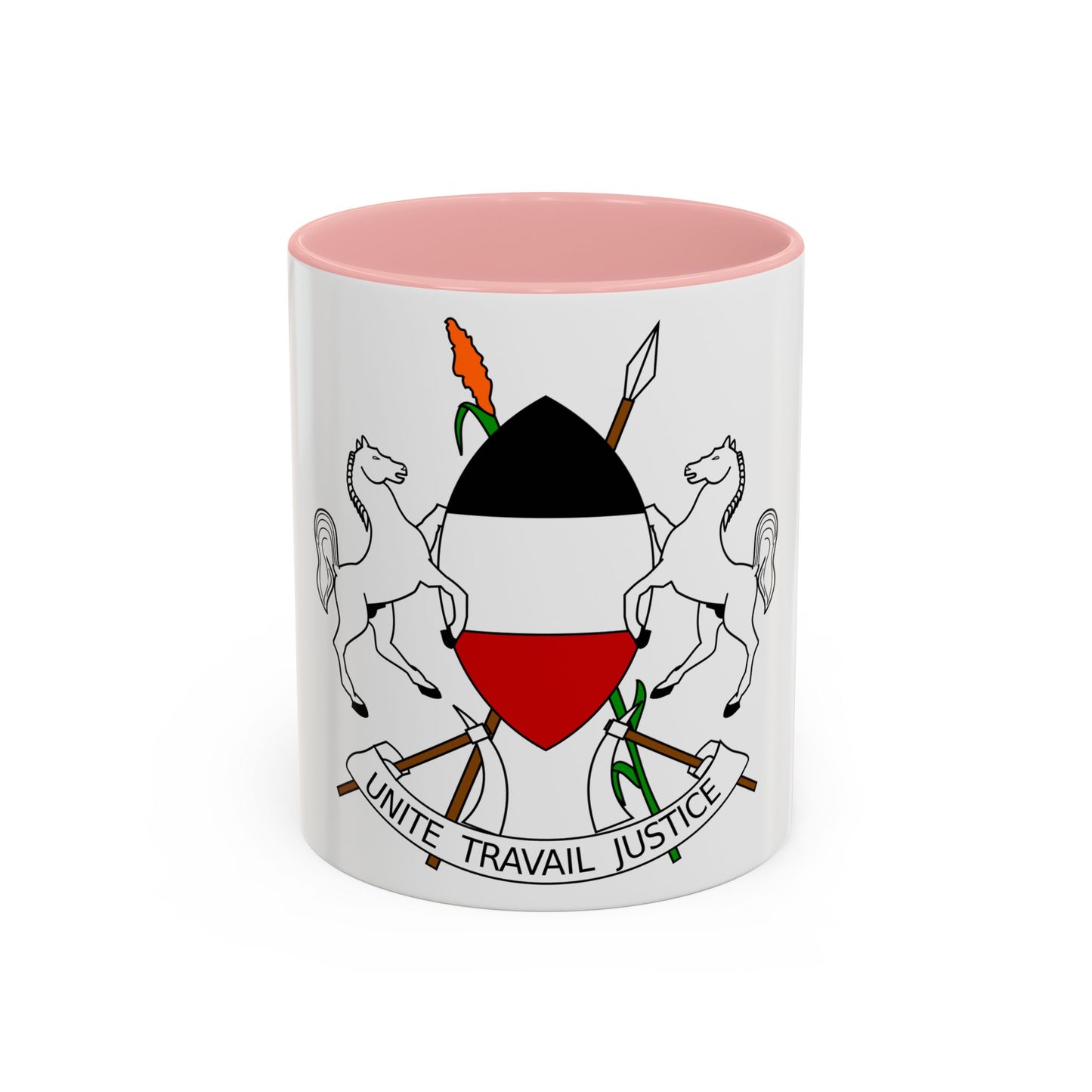 Coat of arms of Upper Volta (1967-1984) - Accent Coffee Mug