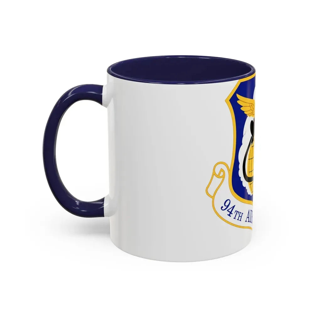 94th Airlift Wing (U.S. Air Force) Accent Coffee Mug - Go Mug Yourself