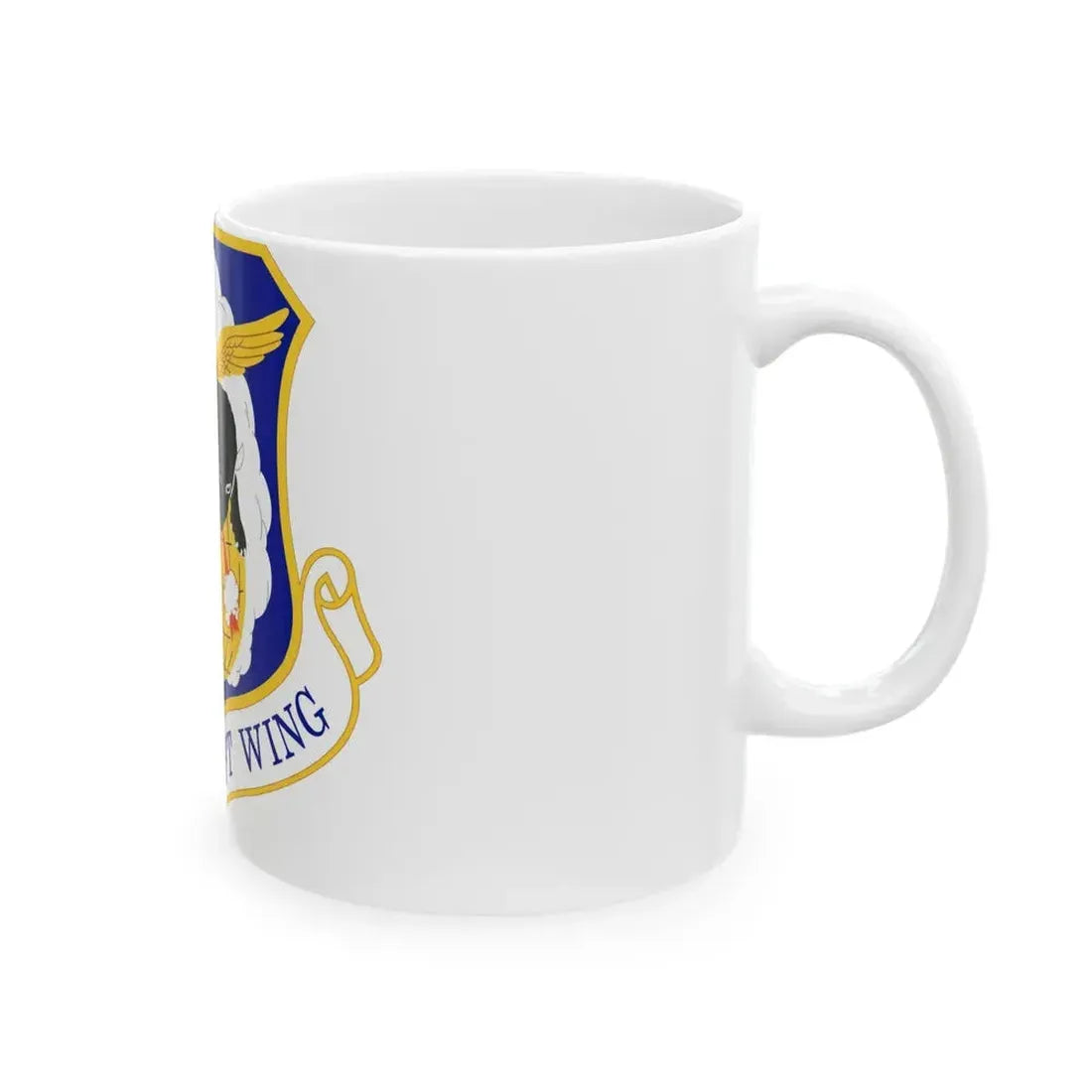 94th Airlift Wing (U.S. Air Force) White Coffee Mug - Go Mug Yourself