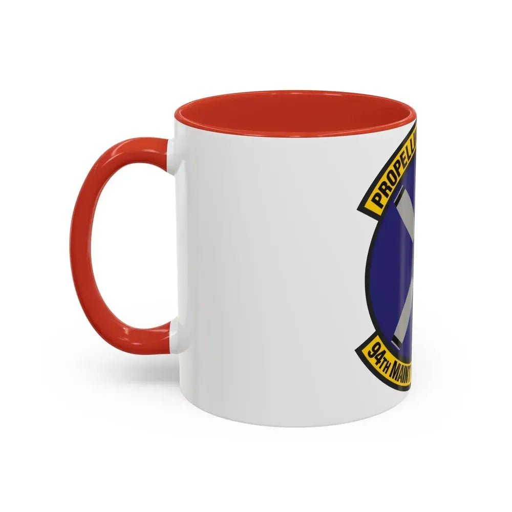 94th Maintenance Operations Flight (U.S. Air Force) Accent Coffee Mug - Go Mug Yourself