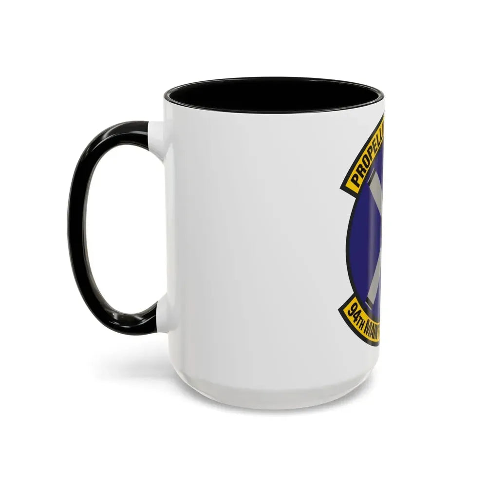 94th Maintenance Operations Flight (U.S. Air Force) Accent Coffee Mug - Go Mug Yourself