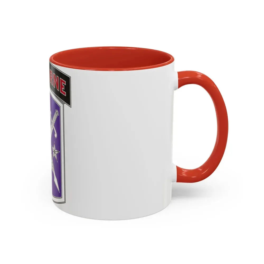 95 Civil Affairs Brigade (U.S. Army) Accent Coffee Mug - Go Mug Yourself
