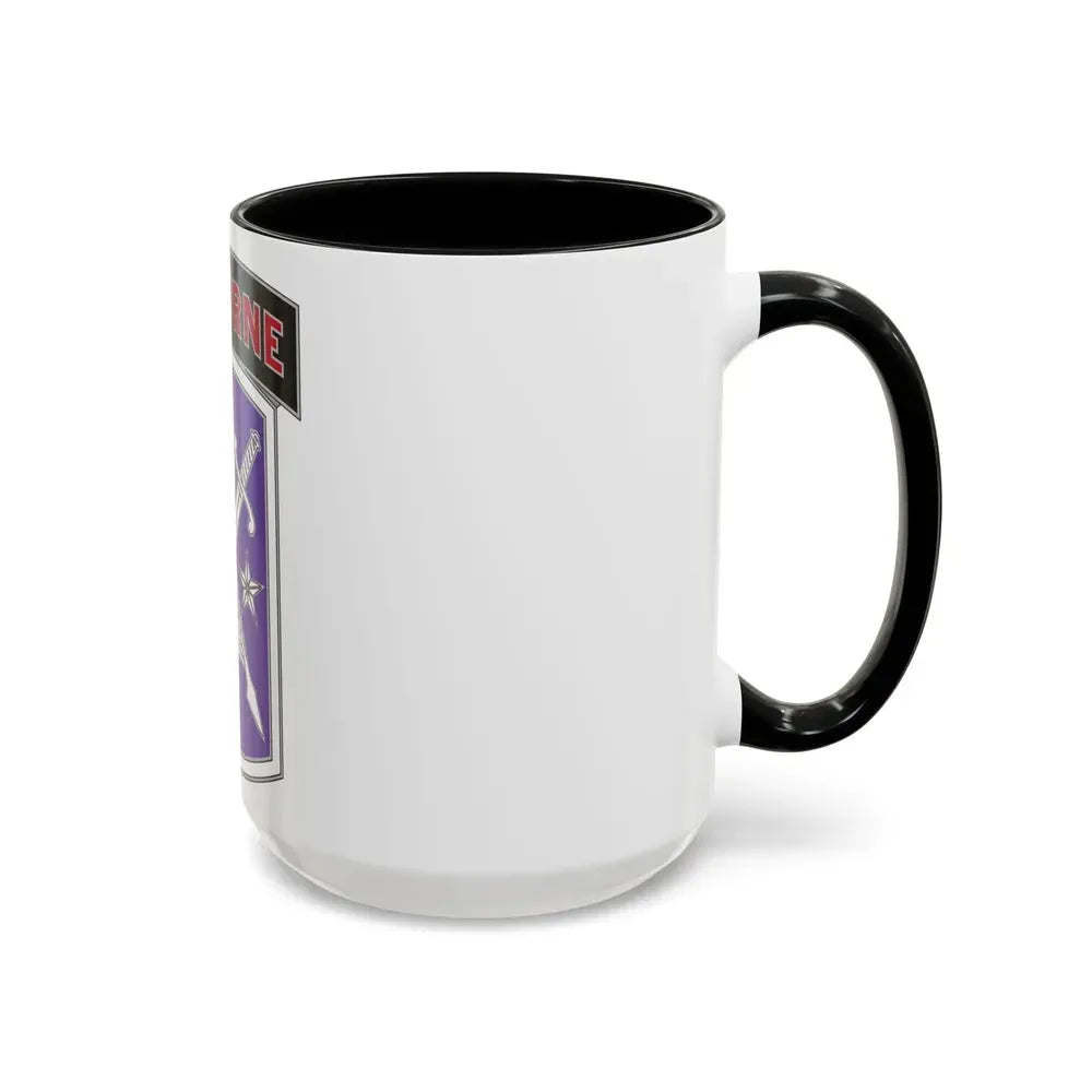 95 Civil Affairs Brigade (U.S. Army) Accent Coffee Mug - Go Mug Yourself