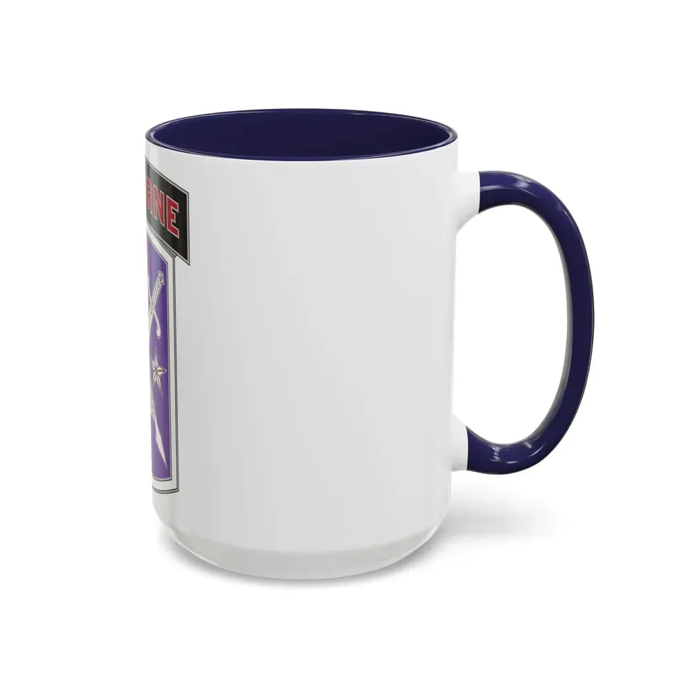 95 Civil Affairs Brigade (U.S. Army) Accent Coffee Mug - Go Mug Yourself