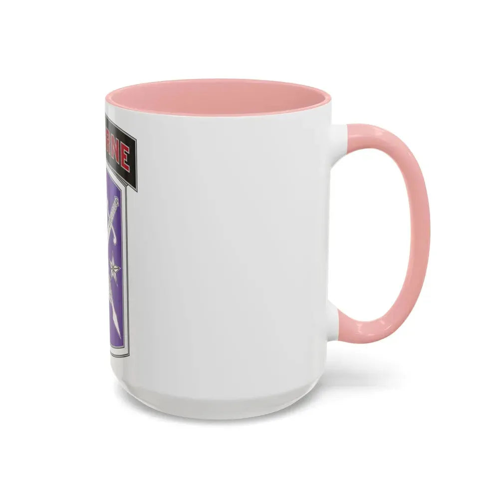 95 Civil Affairs Brigade (U.S. Army) Accent Coffee Mug - Go Mug Yourself