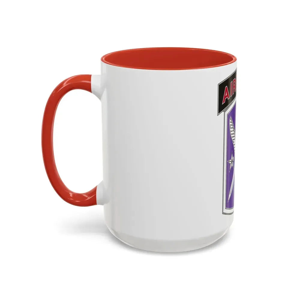 95 Civil Affairs Brigade (U.S. Army) Accent Coffee Mug - Go Mug Yourself