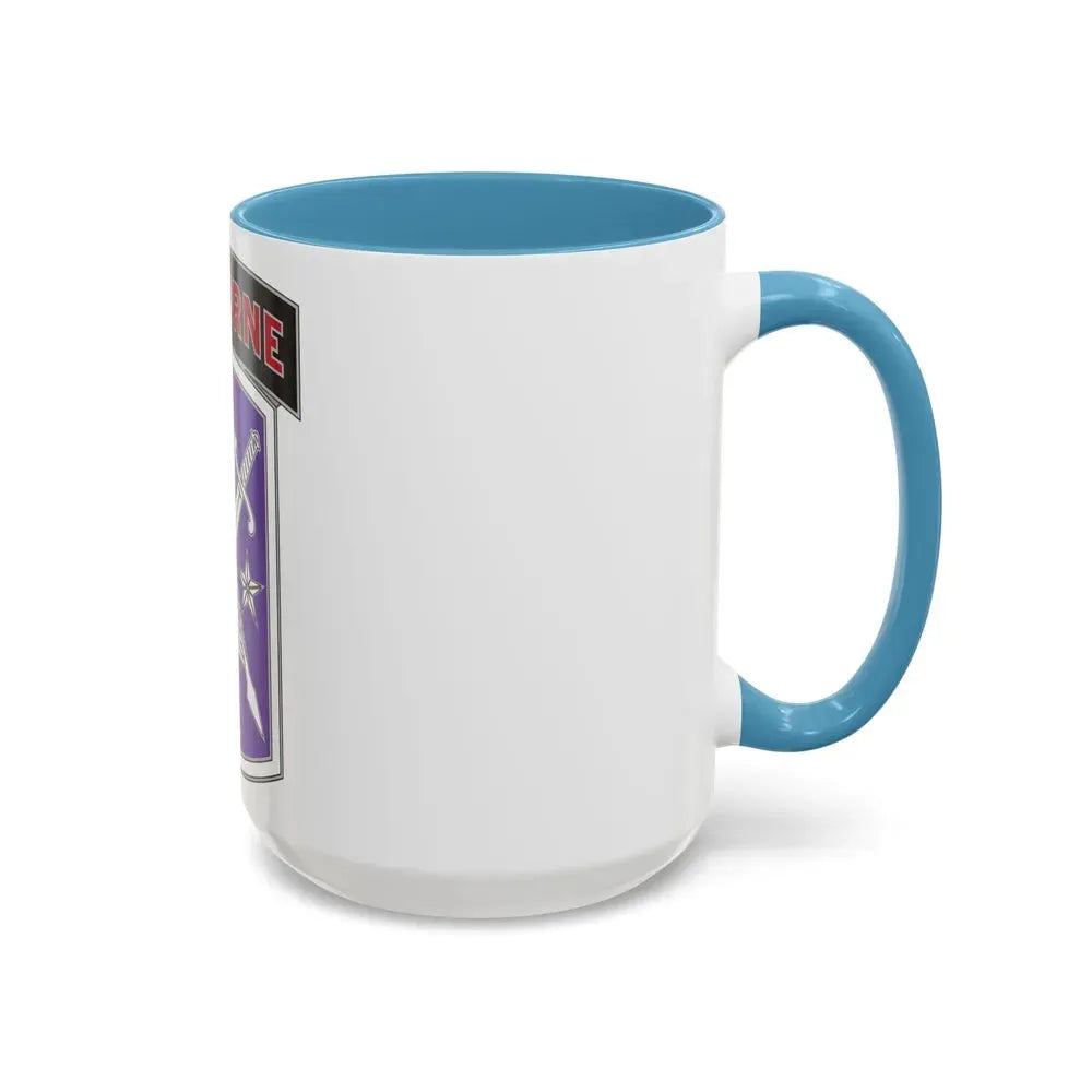95 Civil Affairs Brigade (U.S. Army) Accent Coffee Mug - Go Mug Yourself