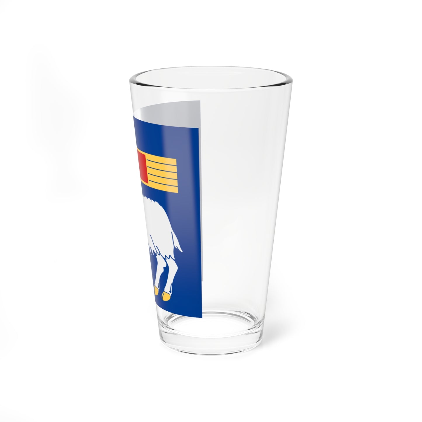 Gotland flag (Sweden) Pint Glass 16oz