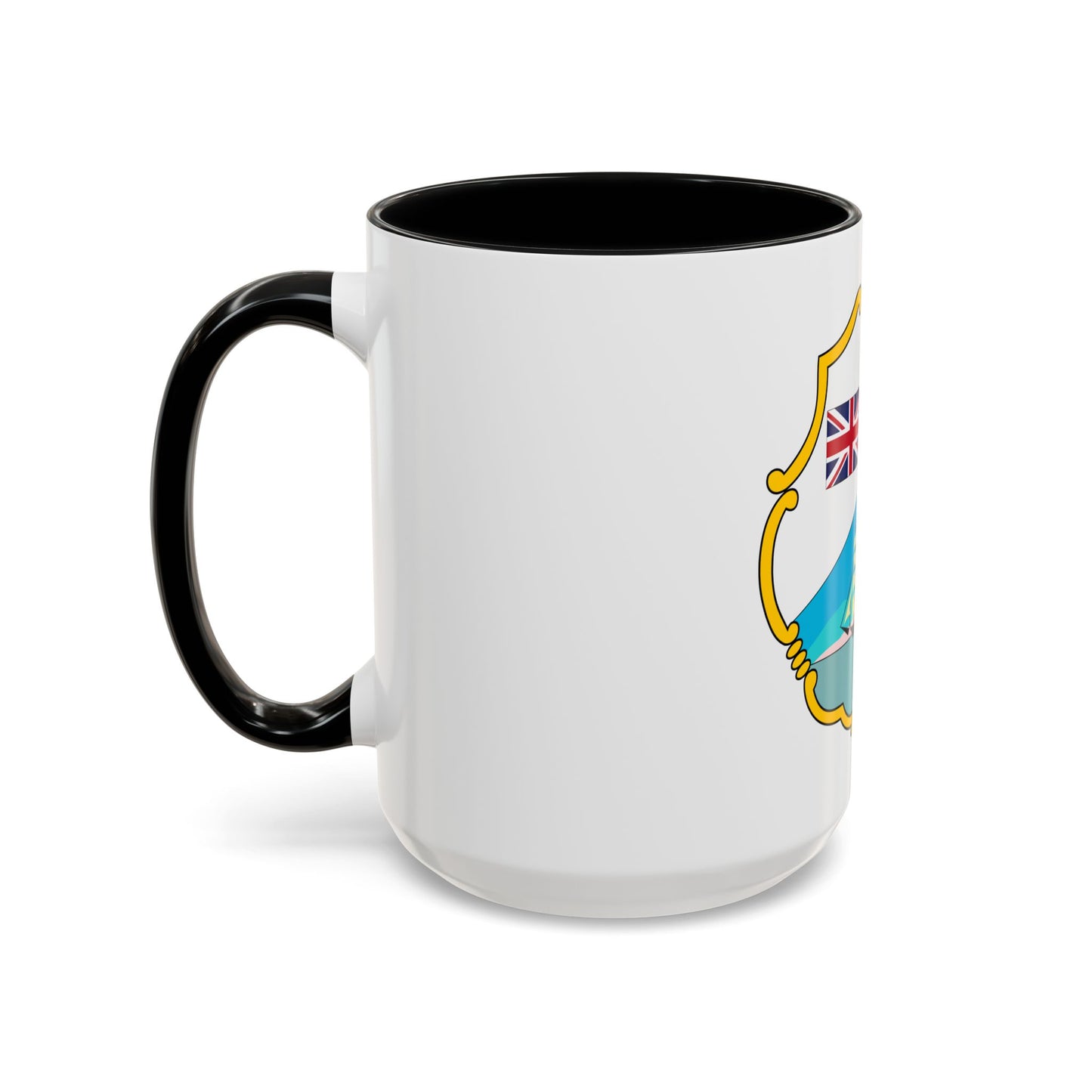 Coat of arms of British Honduras (1819-1907) - Accent Coffee Mug