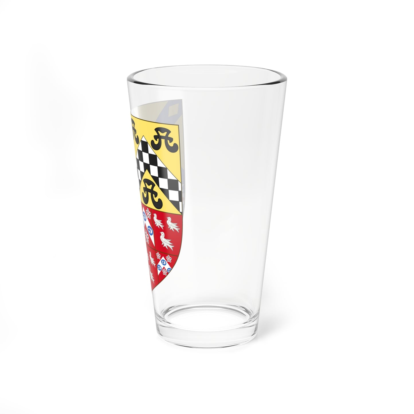Earl of Stair COA (Scotland) (Coat of Arms) Pint Glass 16oz