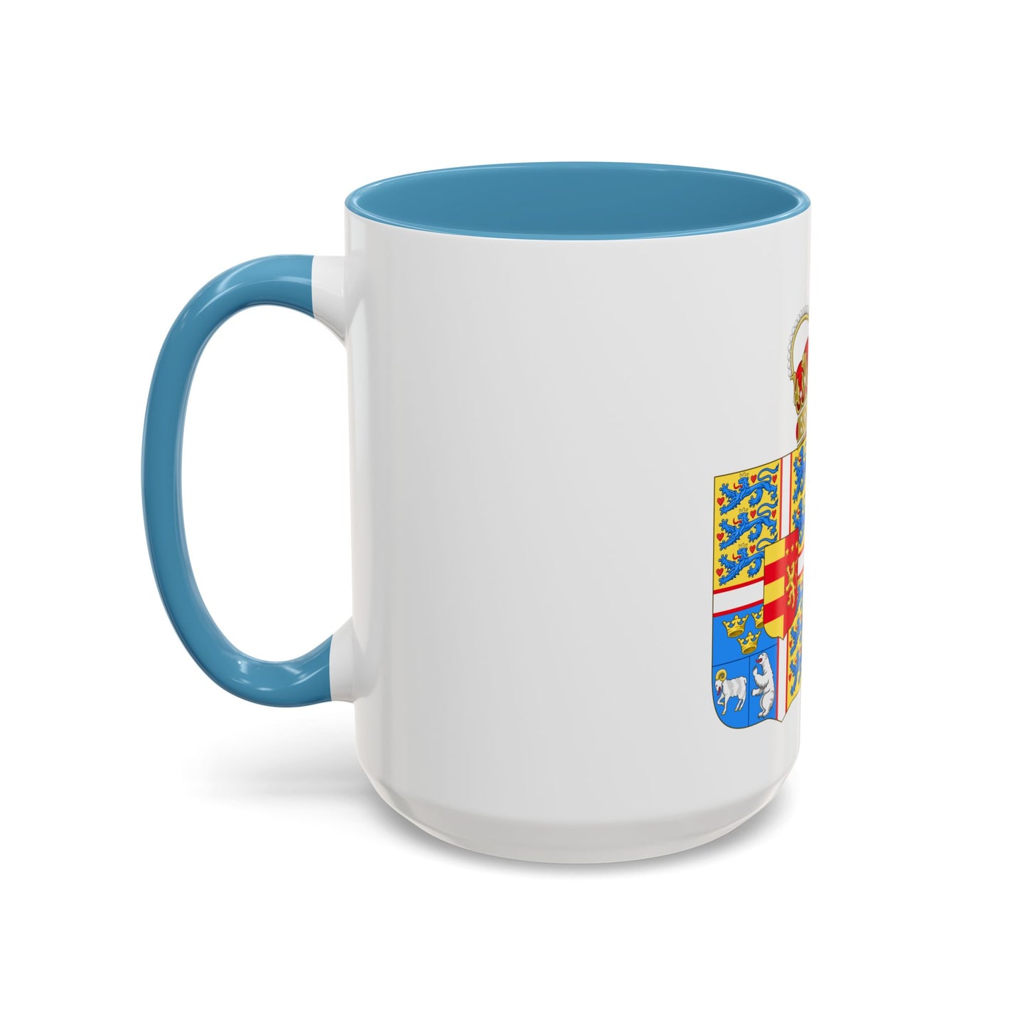 Coat of arms of Princess Marie of Denmark - Accent Coffee Mug