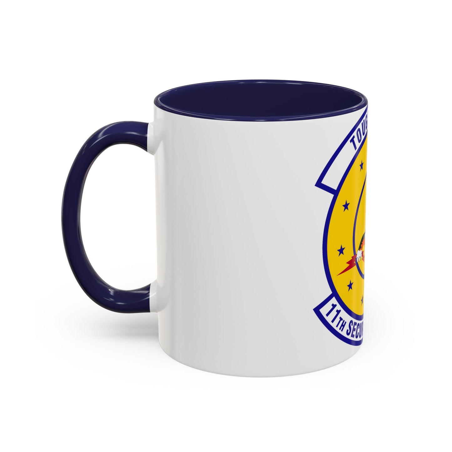 11 Security Forces Squadron USAF (U.S. Air Force) Accent Coffee Mug