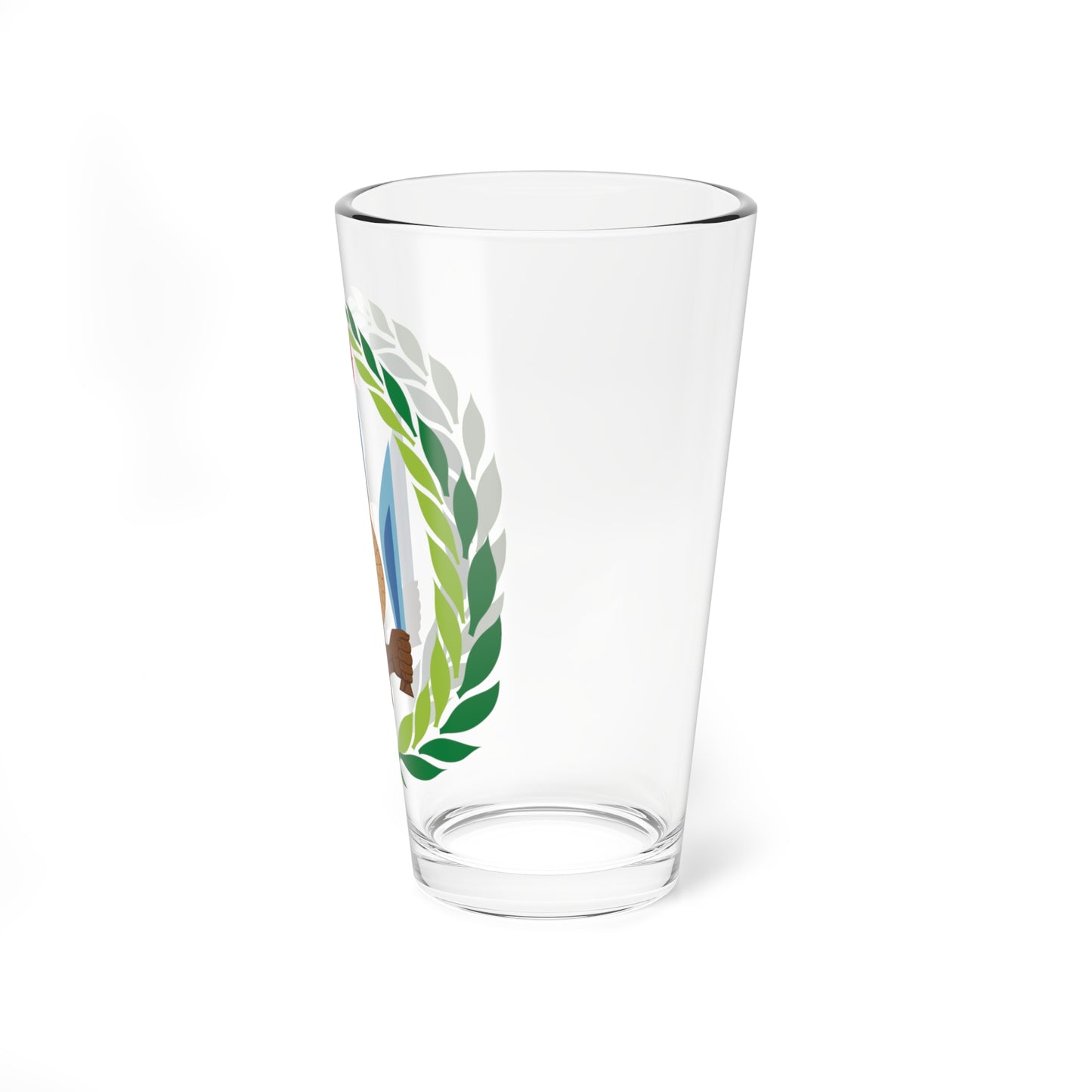 Emblem of Djibouti (Djibouti) (Coat of Arms) Pint Glass 16oz