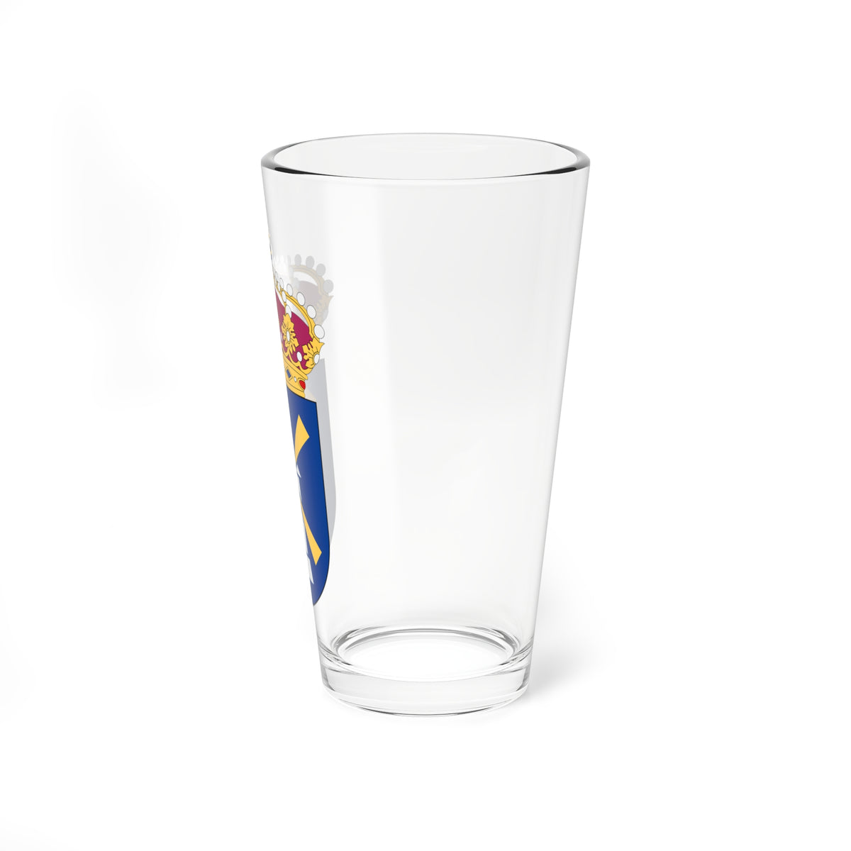 HMS Utö vapen (Sweden) (Coat of Arms) Pint Glass 16oz