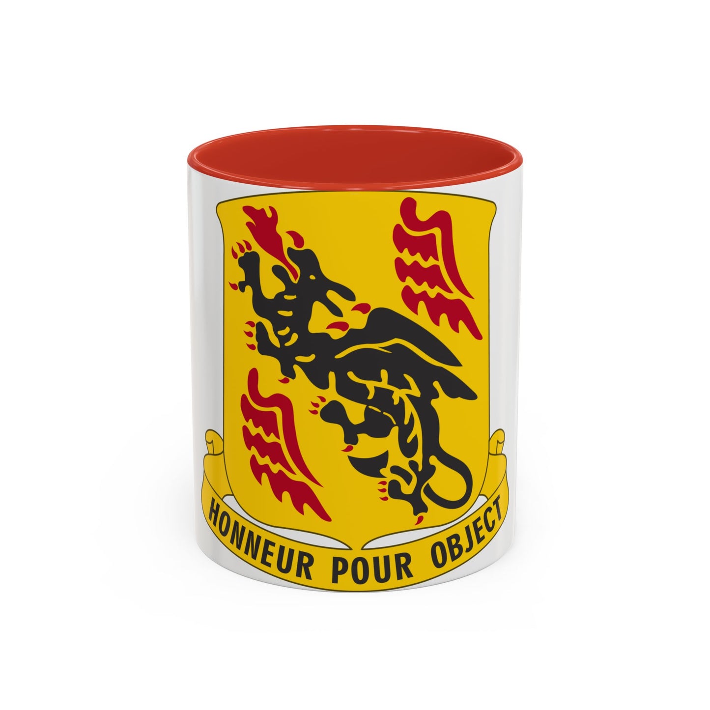 81 Airborne Antiaircraft Artillery Battalion (U.S. Army) Accent Coffee Mug