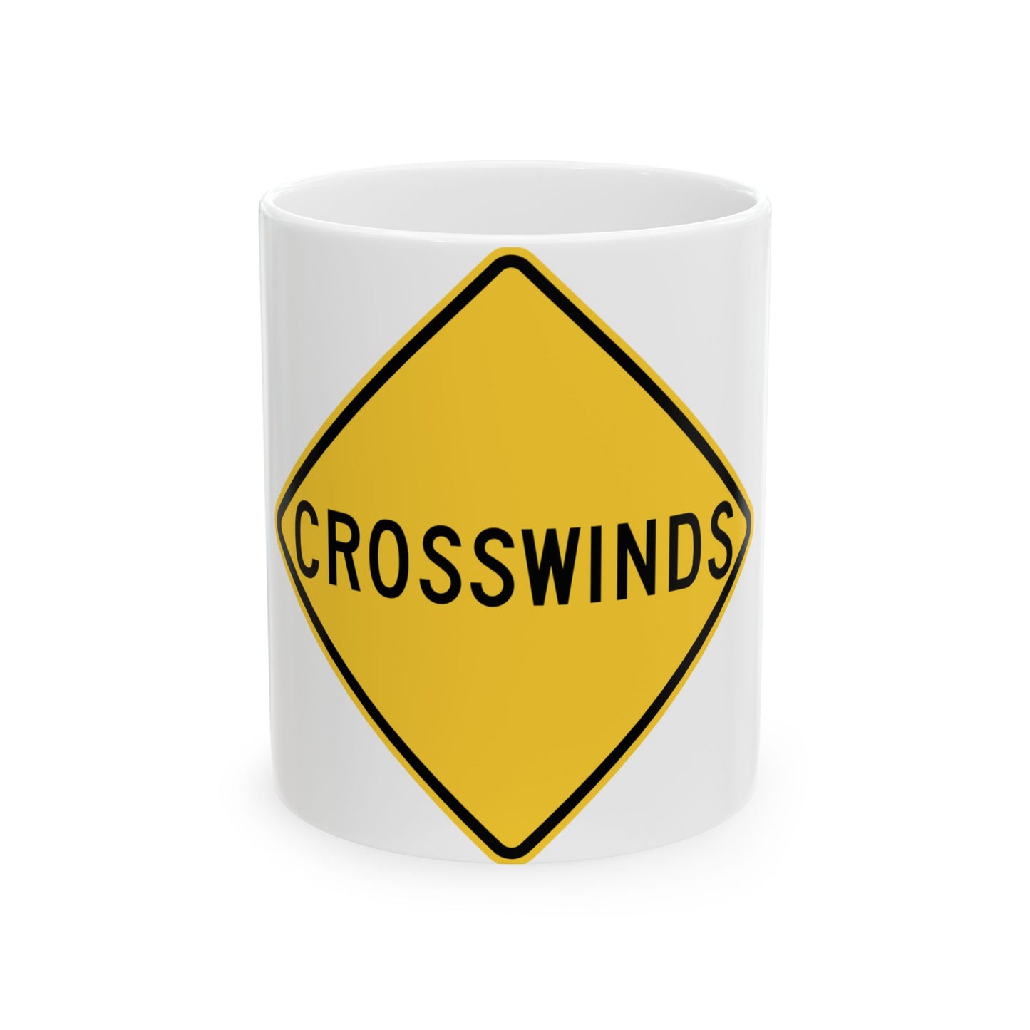 NYS NYW7-16 (New York) (Road Sign) White Coffee Mug